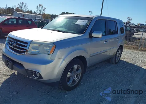 2012 Honda Pilot Ex-L z USA, uszkodzony, nr VIN 5FNYF3H50CB017034